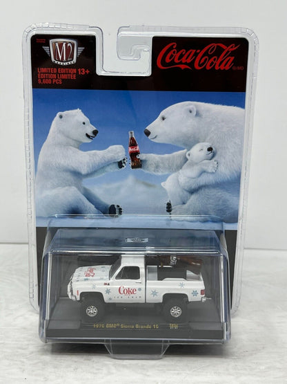 M2 Machines Coca-Cola 1976 GMC Sierra Grande 15 1:64 Diecast