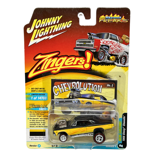 Johnny Lightning Zingers! 1966 Chevy Chevelle 1:64 Diecast Version A