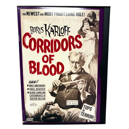 Corridors of Blood (DVD) Horror Good Condition!!!