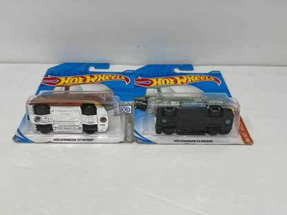 Hot Wheels HW Volkswagen T2 Pickup 1:64 Diecast Lot of 2