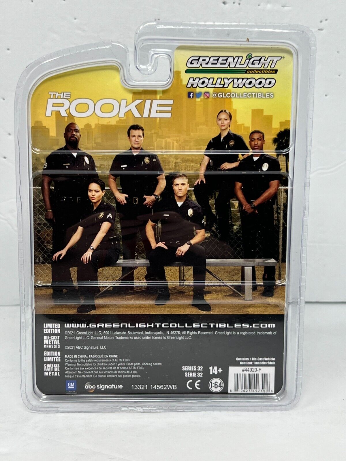 Greenlight Hollywood The Rookie 1971 Chevrolet Chevelle SS 1:64 Diecas ...