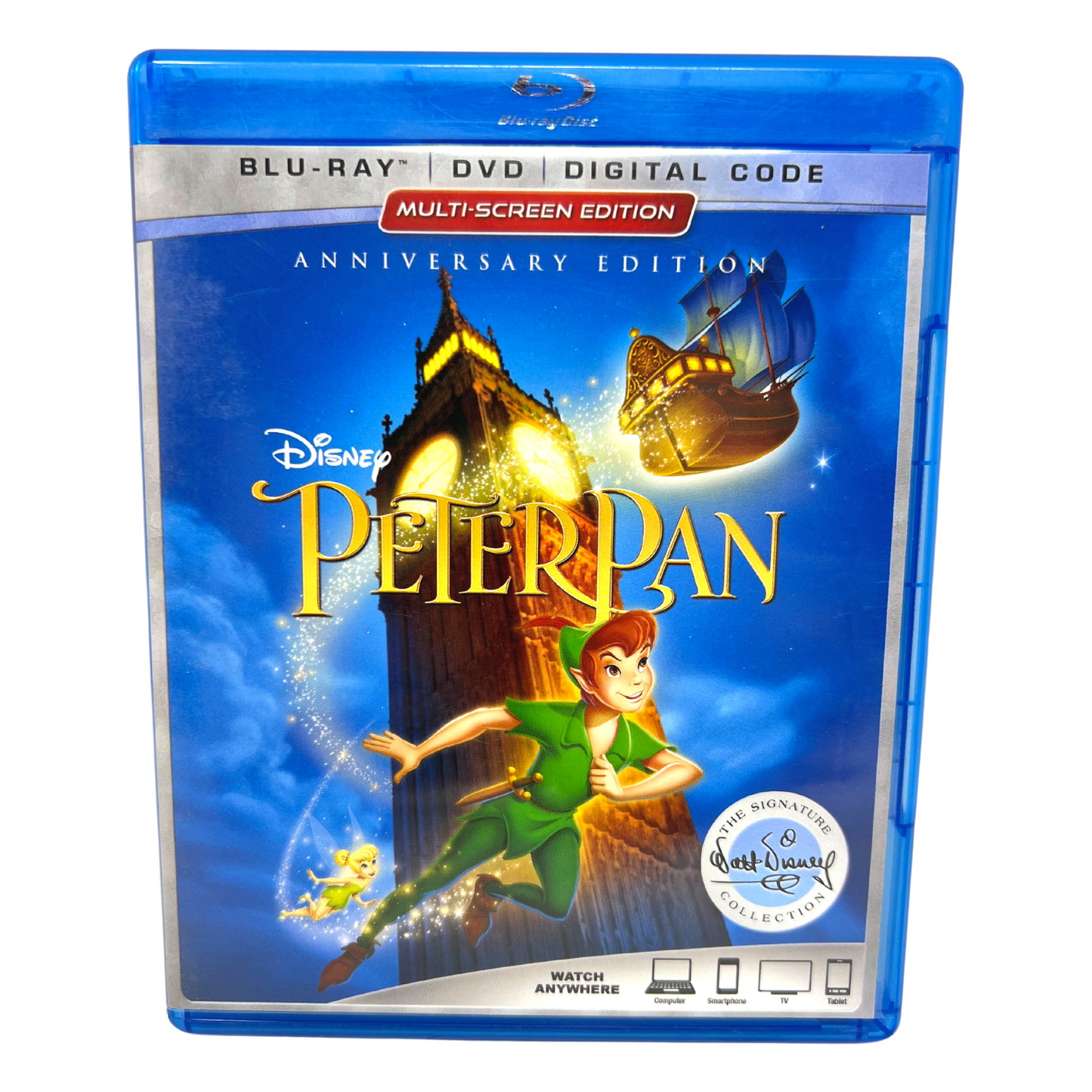 Peter Pan (Blu-ray) Disney Classic Good Condition!!!