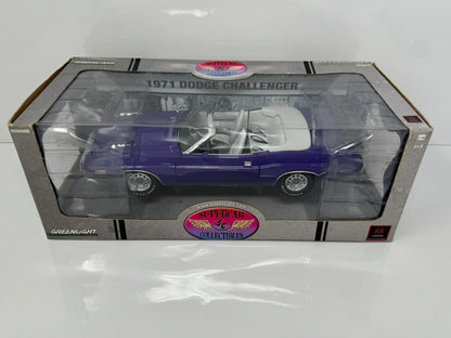 Greenlight 1971 Dodge Challenger Supercar Collectibles 1:18 Diecast