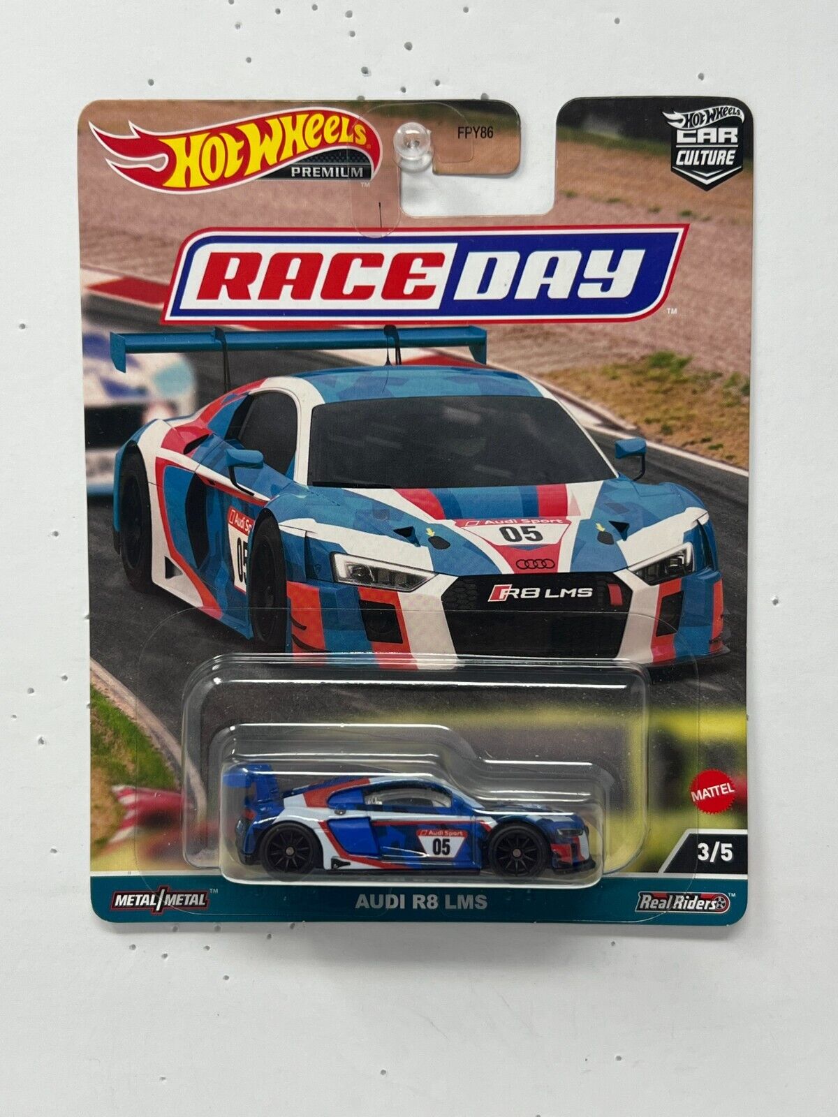 Hot Wheels Premium Race Day Audi R8 LMS 1:64 Diecast