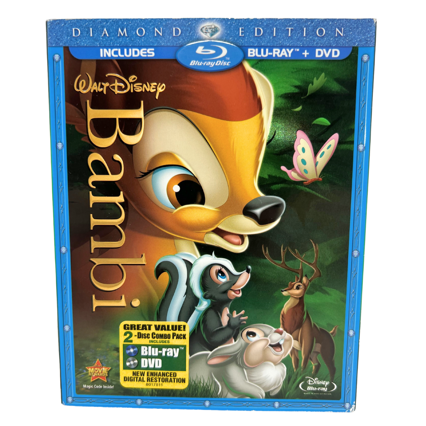 Bambi (Blu-ray) Disney Classic Good Condition!!!