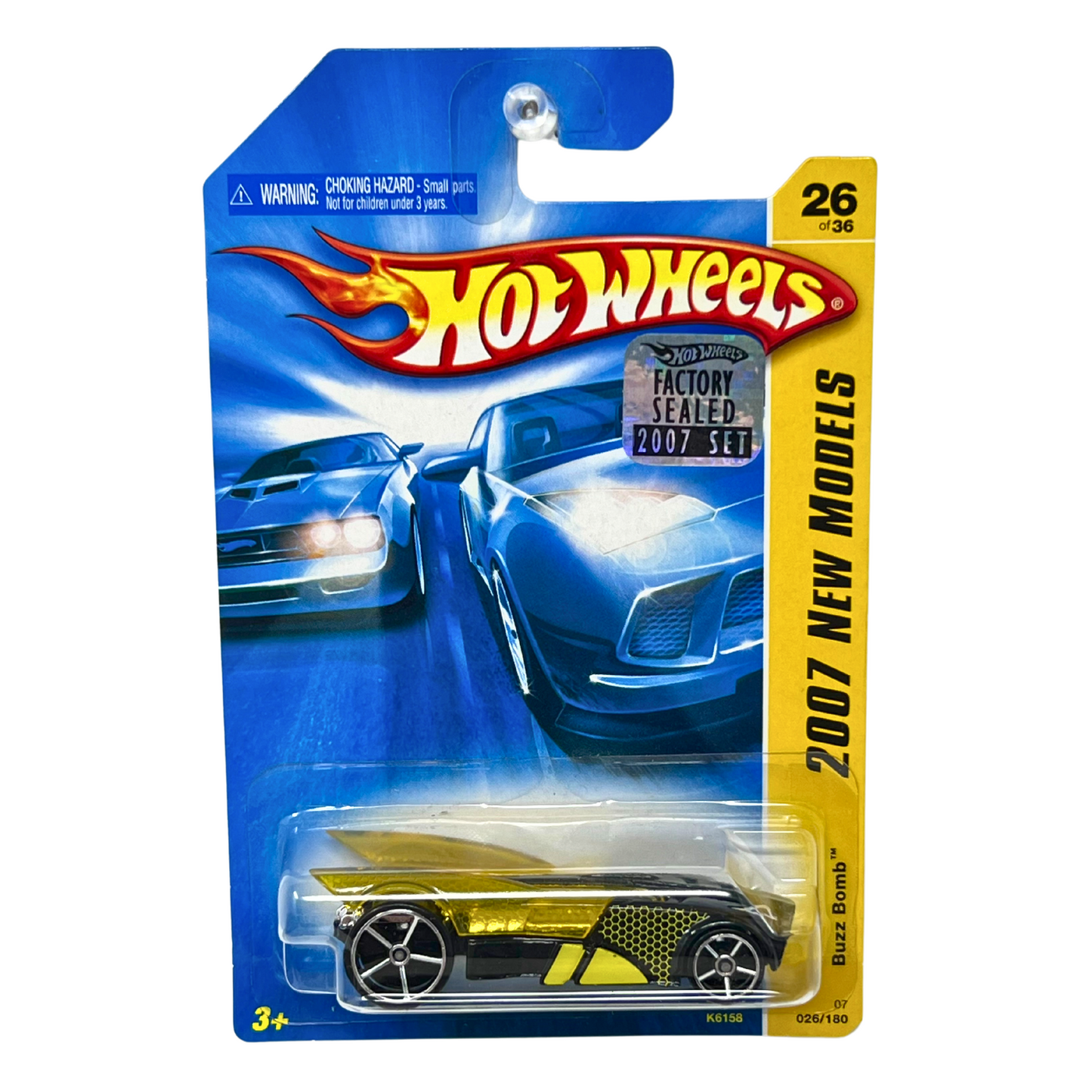 Hot Wheels 2007 New Models Buzz Bomb 1:64 Diecast Factory Sealed