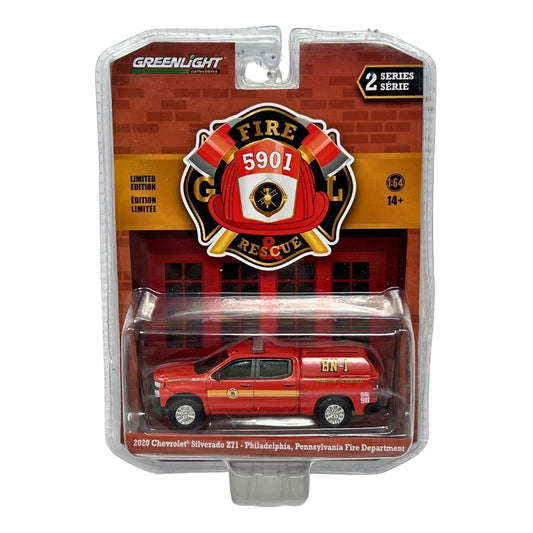 Greenlight Fire & Rescue 2020 Chevrolet Silverado Z71 1:64 Diecast