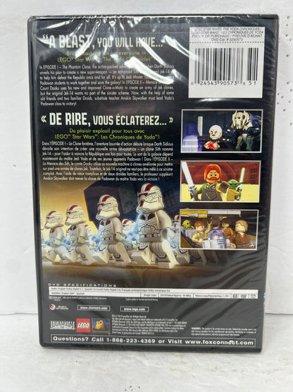 LEGO Star Wars: Yoda Chronicles Phantom Clone (DVD) Kids Cartoon New and Sealed!