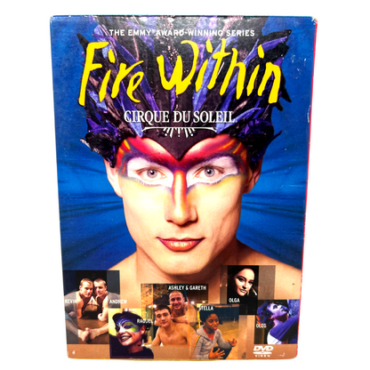 Cirque Du Soleil Fire Within (DVD) TV Series Boxset  Good Condition!!!