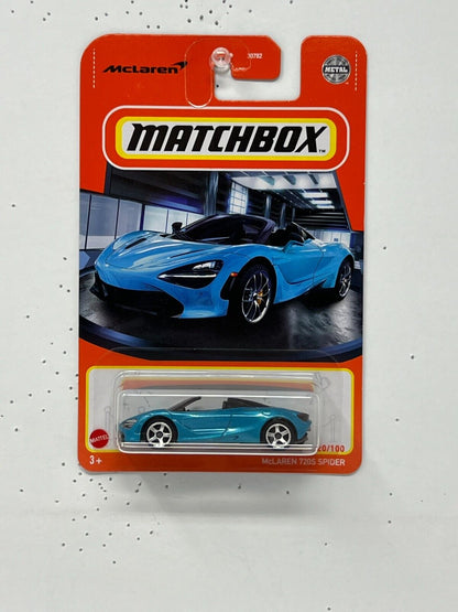 Matchbox McLaren 720S Spider Blue 1:64 Diecast