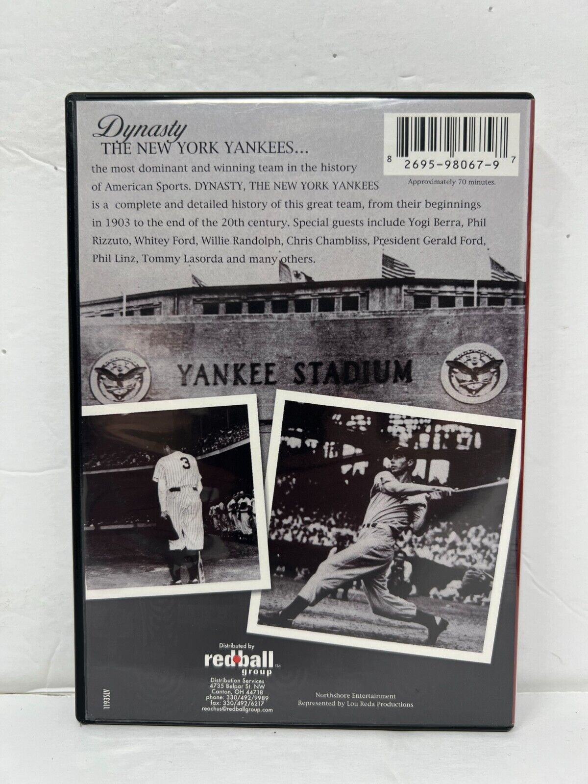 New York Yankees: Dynasty (DVD) Sports Good Condition!!!