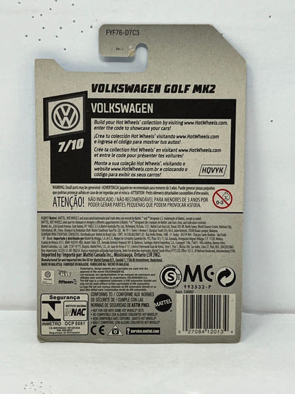 Hot Wheels Volkswagen Golf MK2 1:64 Diecast