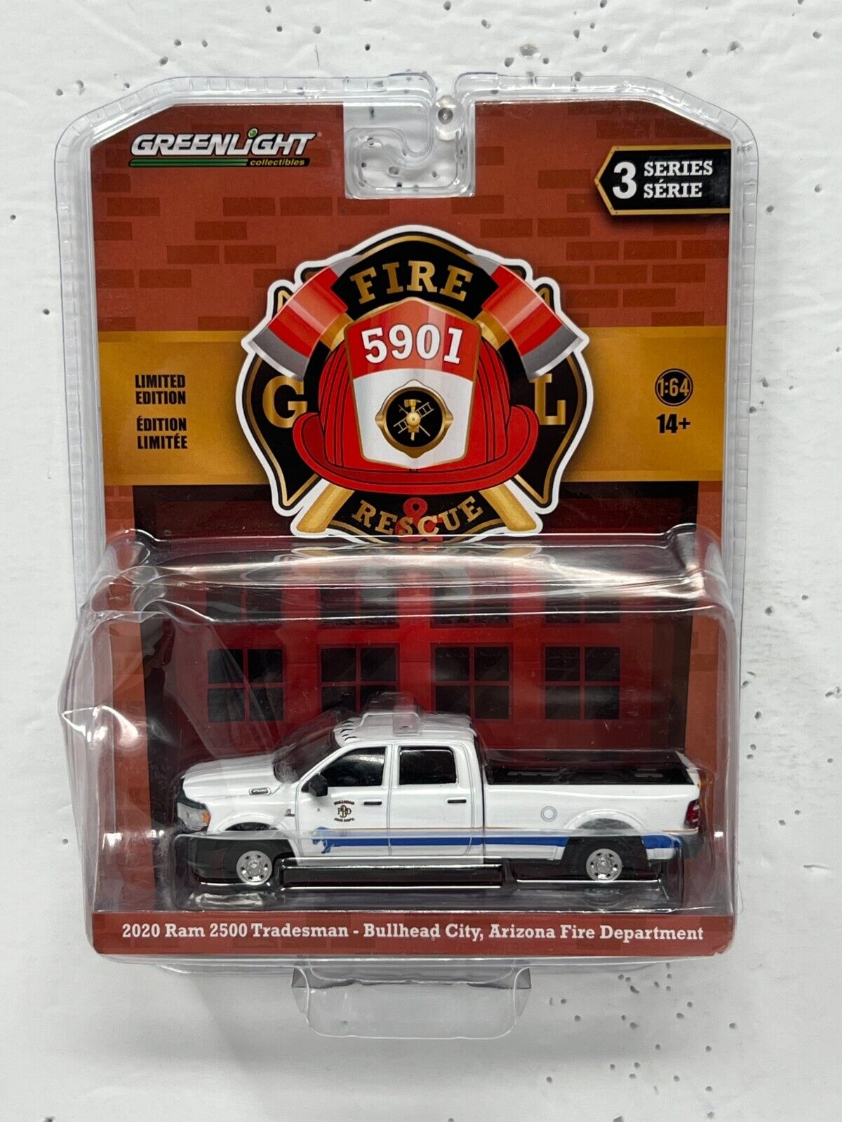 Greenlight Fire & Rescue 2020 Dodge Ram 2500 Tradesman 1:64 Diecast V2