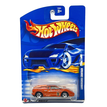 Hot Wheels Lamborghini Countach 1:64 Diecast Orange V3