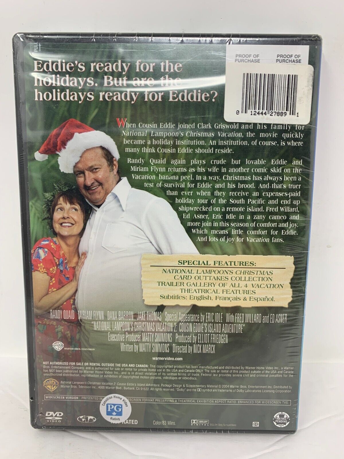 National Lampoon's Christmas Vacation 2 (DVD) Comedy Movie New and Sealed!