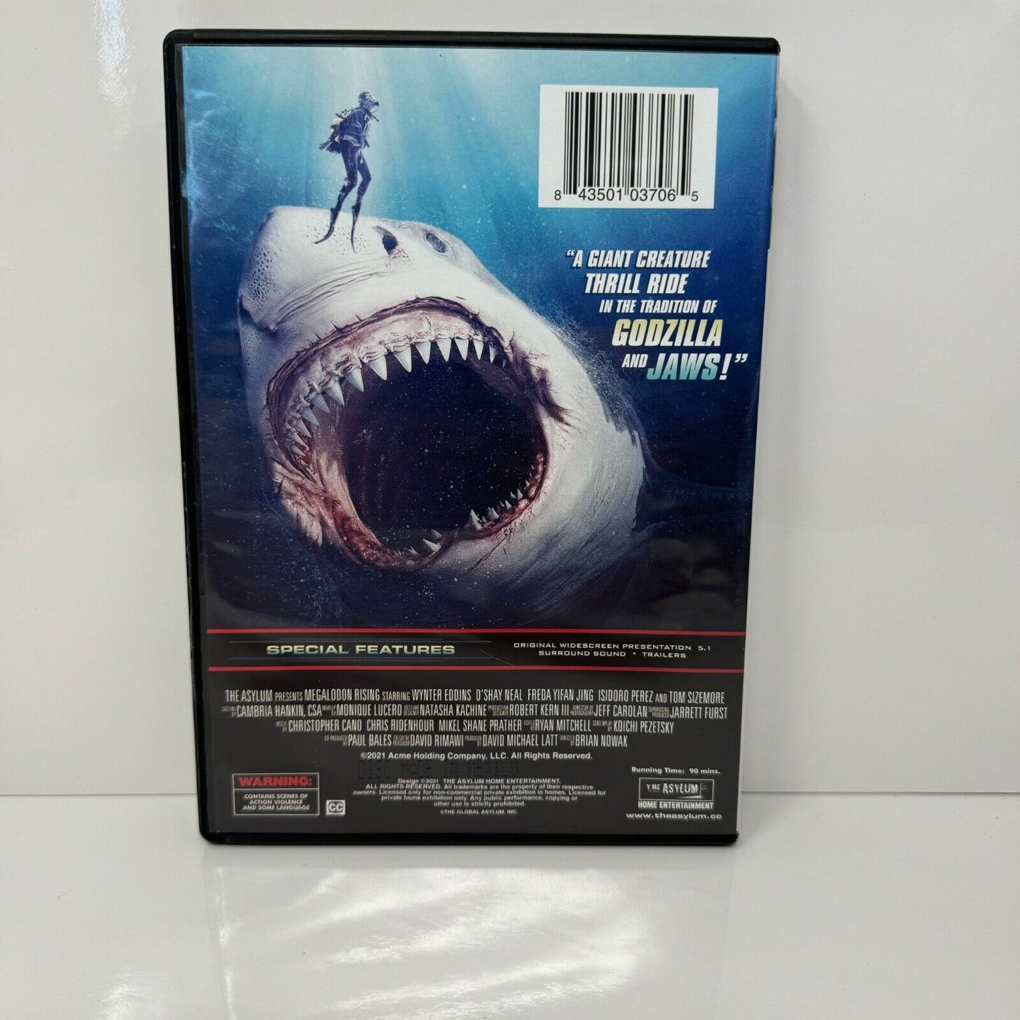 Megalodon Rising (DVD) Horror Good Condition!!!