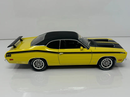 Ertl American Muscle 1971 Plymouth Duster 340 Hobby Edition 118 Diecast 1 of 500