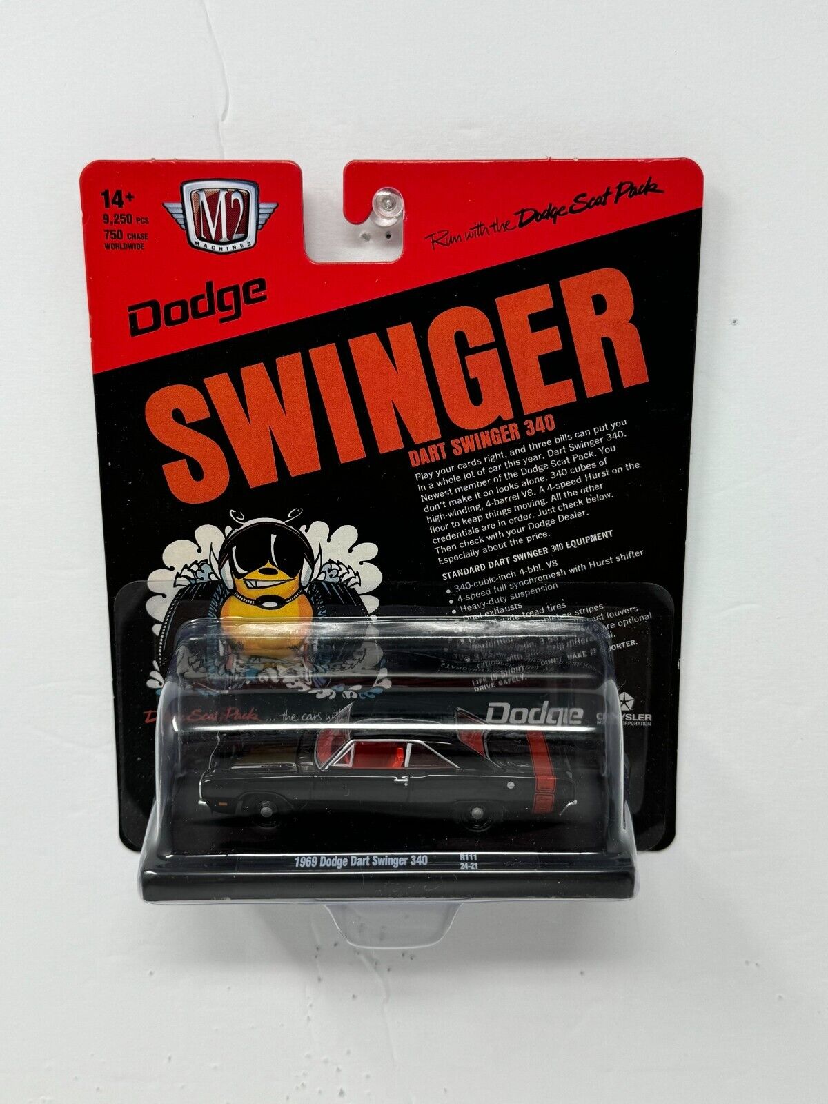 M2 Machines 1969 Dodge Dart Swinger 340 1:64 Diecast