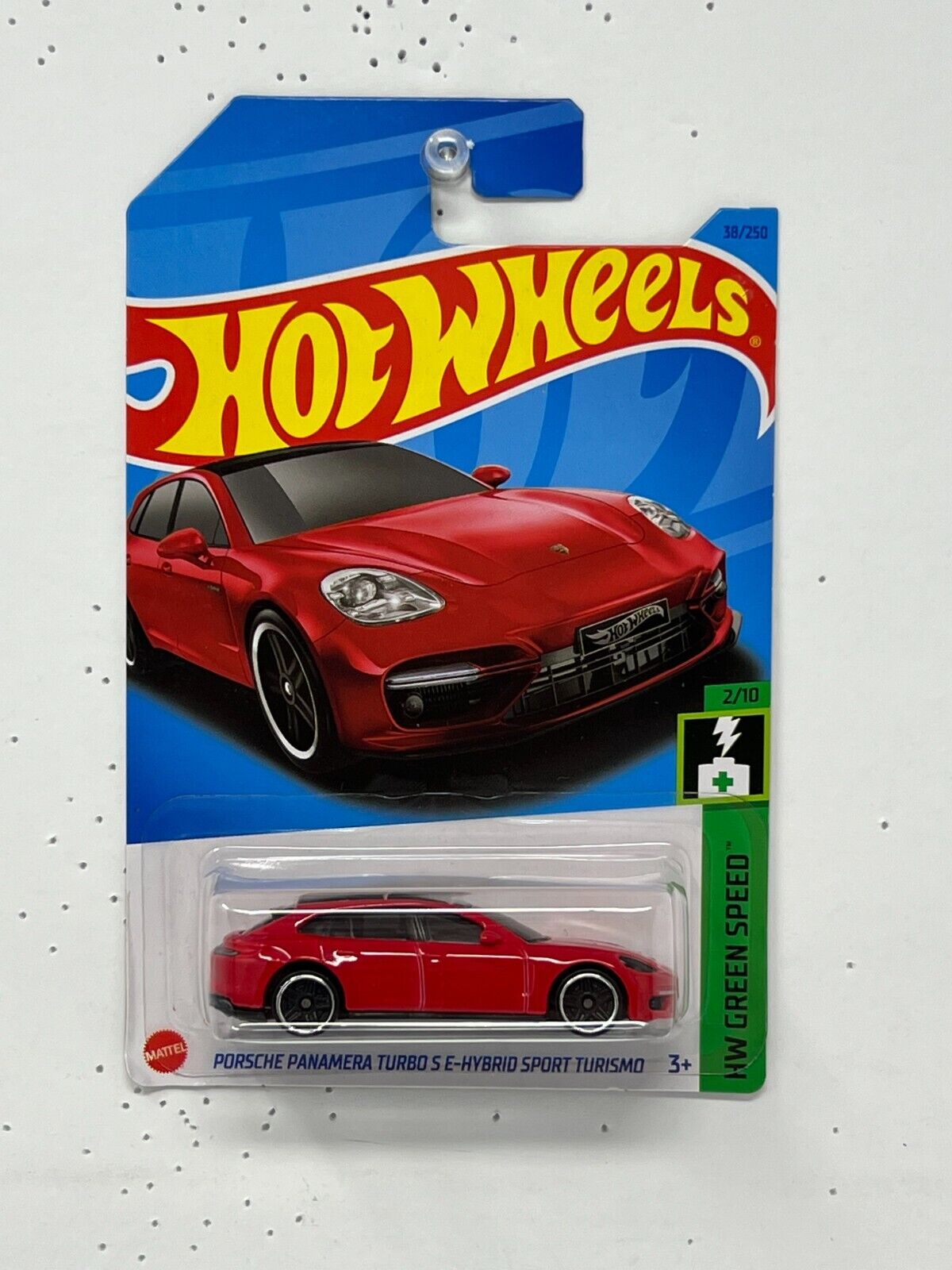 Hot Wheels HW Green Speed Porsche Pamamera Turbo E-Hybrid Sport 1:64 Diecast V5