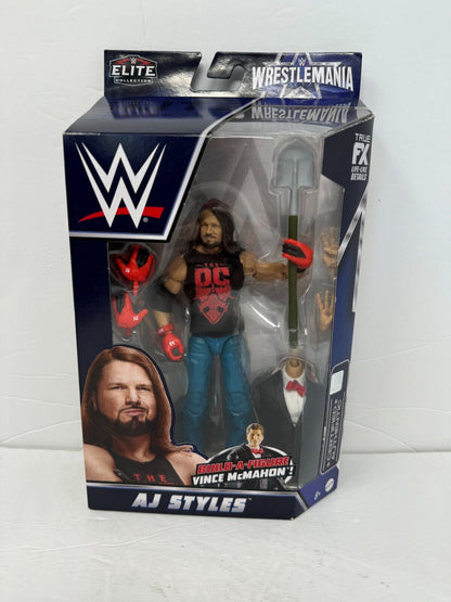 WWE Undertaker vs. AJ Styles Boneyard Match WrestleMania Elite Action Figure