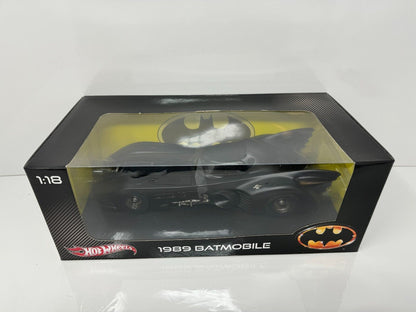 Mattel Hot Wheels DC Comics 1989 Batman Batmobile Movie Car 1:18 Diecast