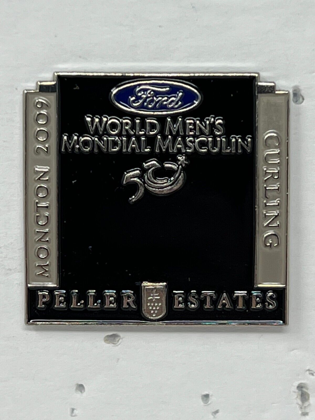 2009 Ford World Men's Curling Championship Moncton Lapel Pin P2