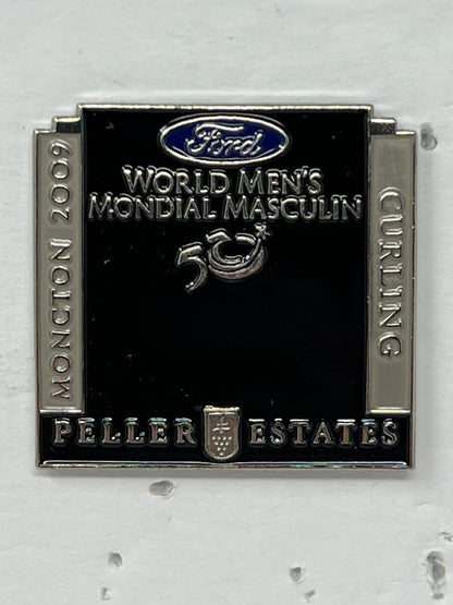 2009 Ford World Men's Curling Championship Moncton Lapel Pin P2