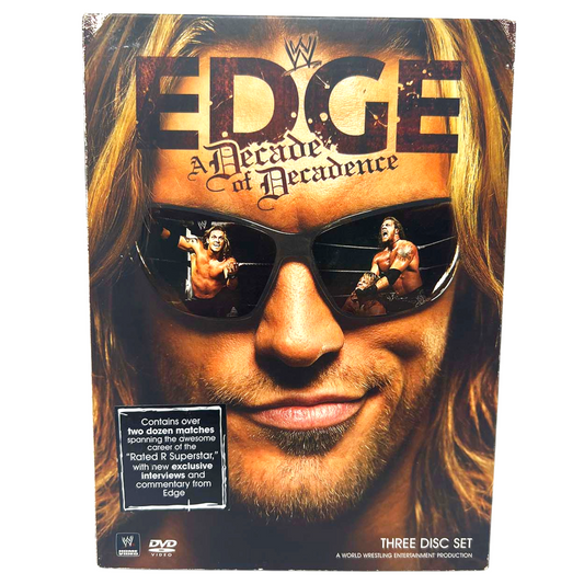 WWE Edge  A Decade of Decadence (DVD) Good Condition!!!