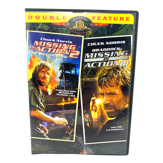 Missing in Action 2 / Missing in Action 3 (DVD) Action Movie Good Condition!!!