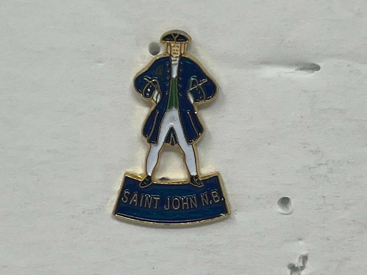 Saint John New Brunswick Souvenir Cities & States Lapel Pin SP5 V12