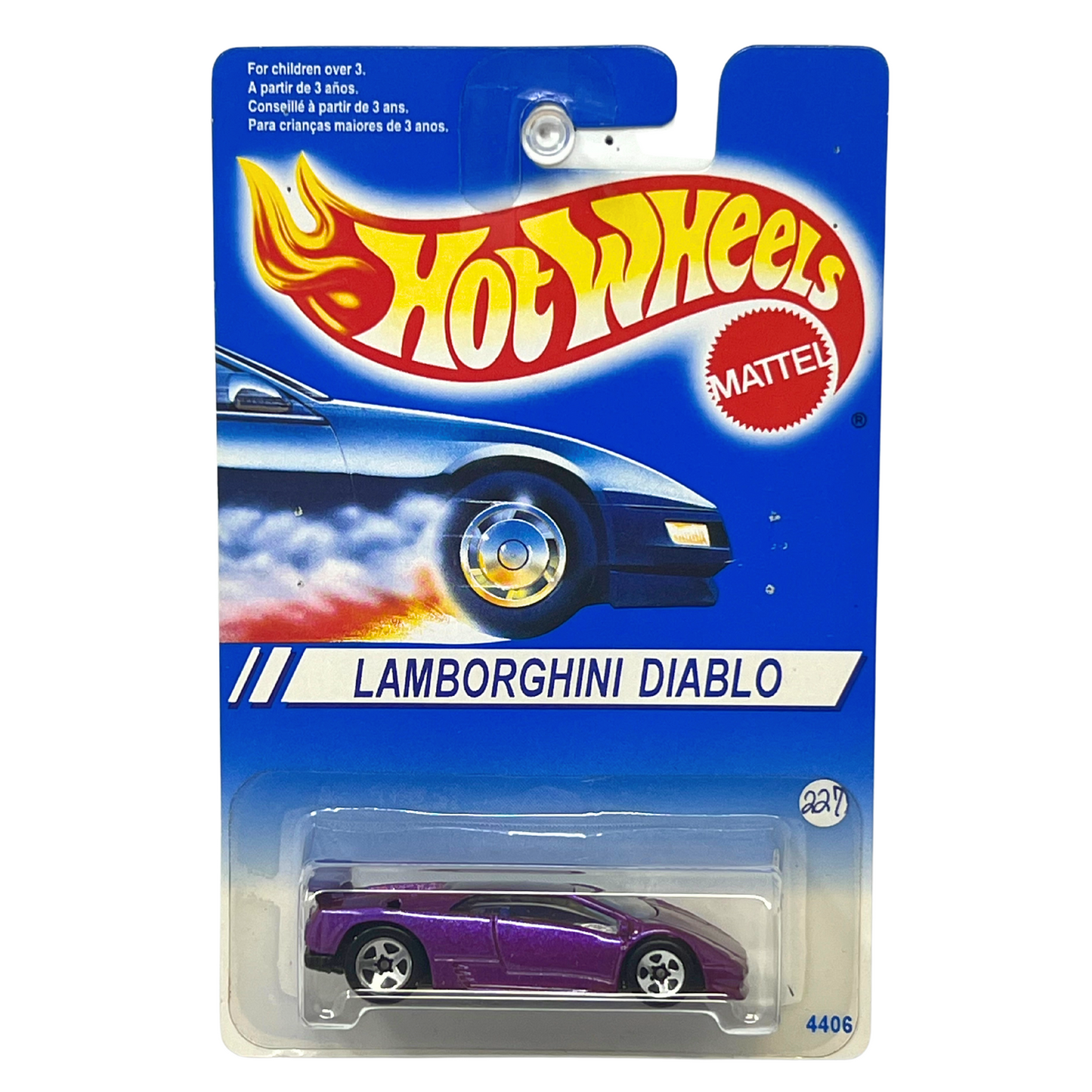 Hot Wheels Lamborghini Diablo 1:64 Diecast Purple