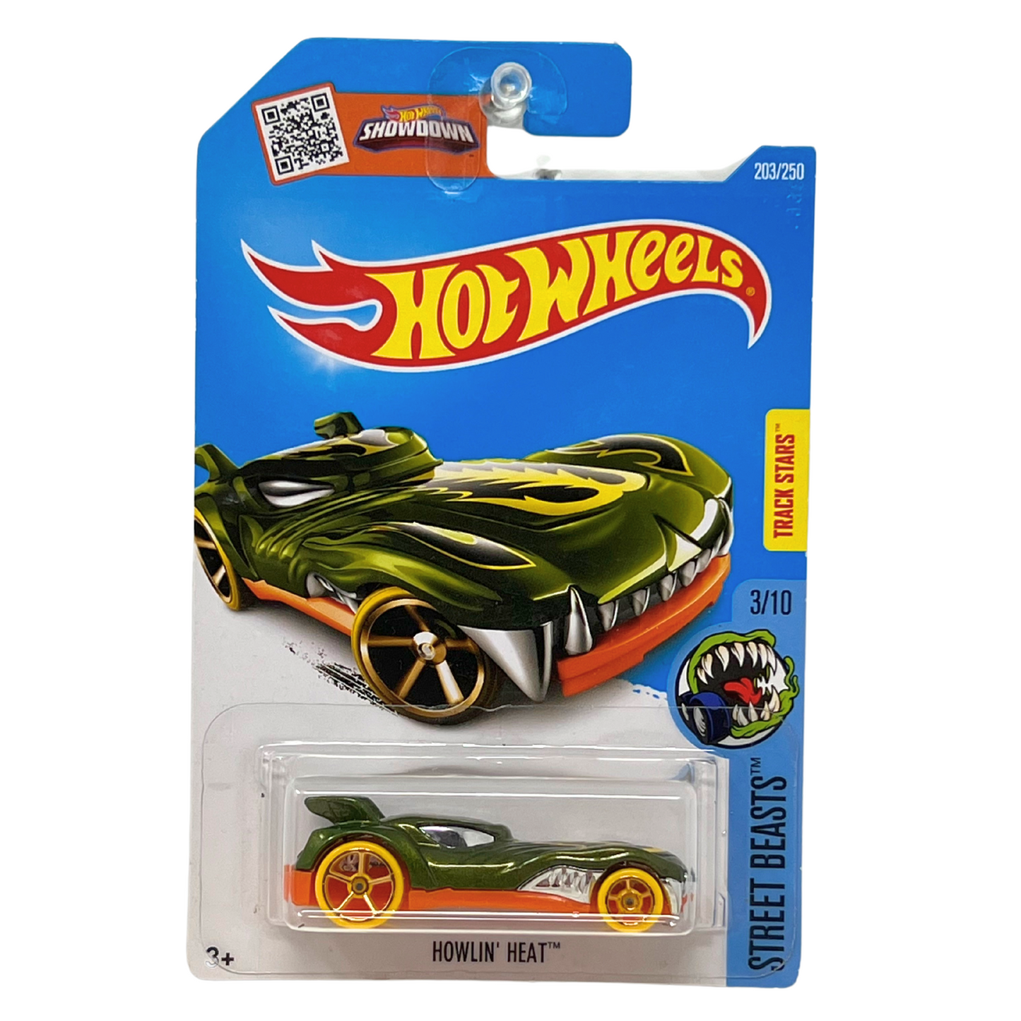 Hot Wheels Treasure Hunt Street Beasts Howlin' Heat 164 Diecast