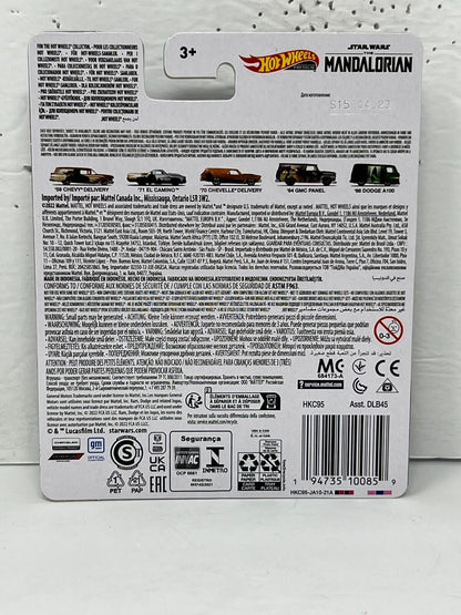 Hot Wheels Premium Star Wars The Mandalorian 1971 El Camino POP Culture 1:64 Diecast