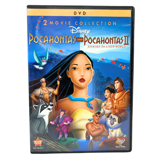 Pocahontas / Pocahontas II Collection (DVD) Disney Classic Good Condition!!!