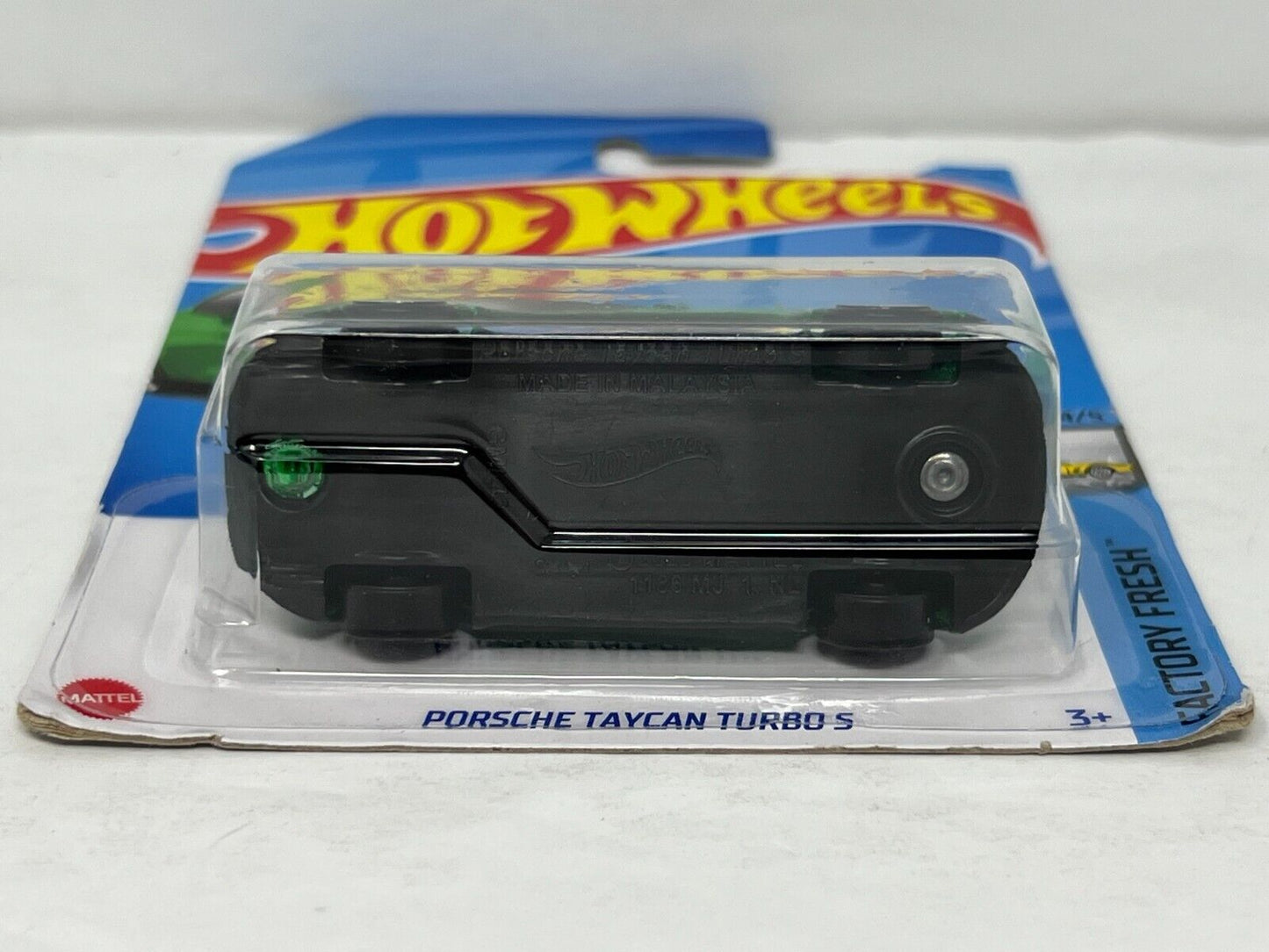 Hot Wheels Factory Fresh Porsche Taycan Turbo S Green 1:64 Diecast V2