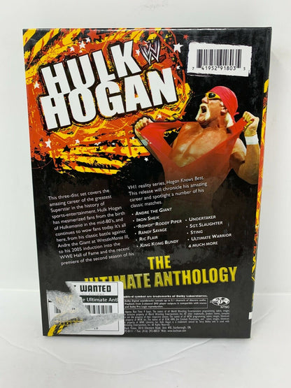 WWE Hulk Hogan The Ultimate Anthology (DVD)  Movie Boxset Good Condition!!!