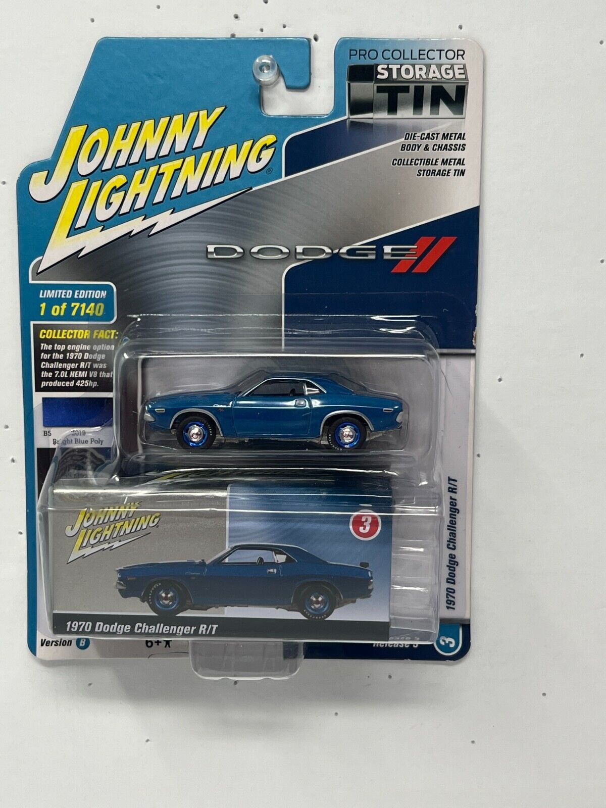 Johnny Lightning 1970 Dodge Challenger RT 1:64 Diecast