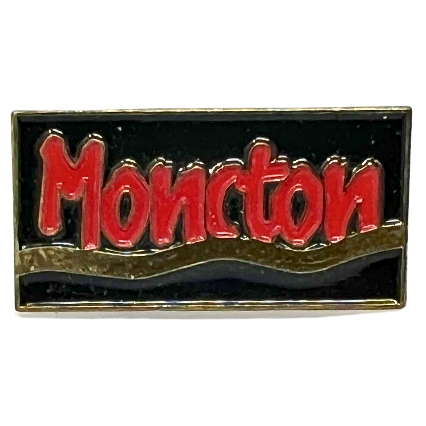 Moncton New Brunswick Souvenir Cities & States Lapel Pin SP6 V15