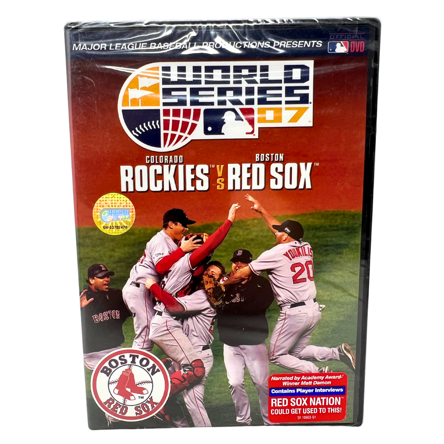 World Series 2007 Champions Boston Red Sox (DVD) Sports New and Sealed!!!