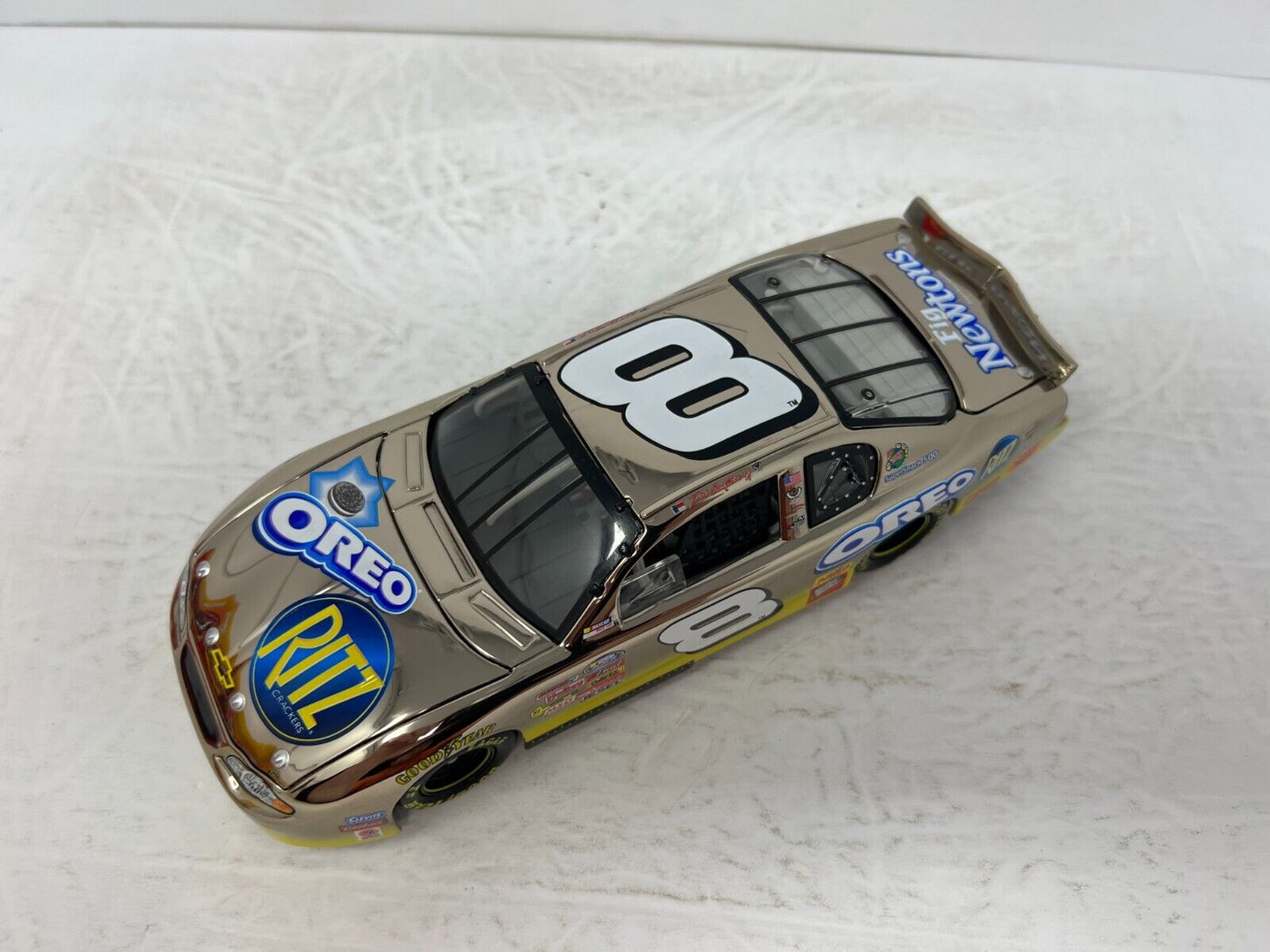 Action Nascar #8 Dale Earnhardt Jr Ritz Oreo Dealers 18K White Gold 1:24 Diecast