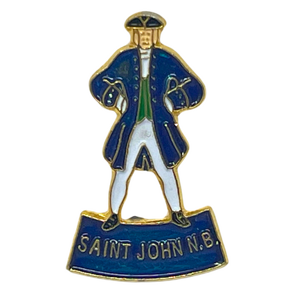 Saint John New Brunswick Souvenir Cities & States Lapel Pin SP5 V12