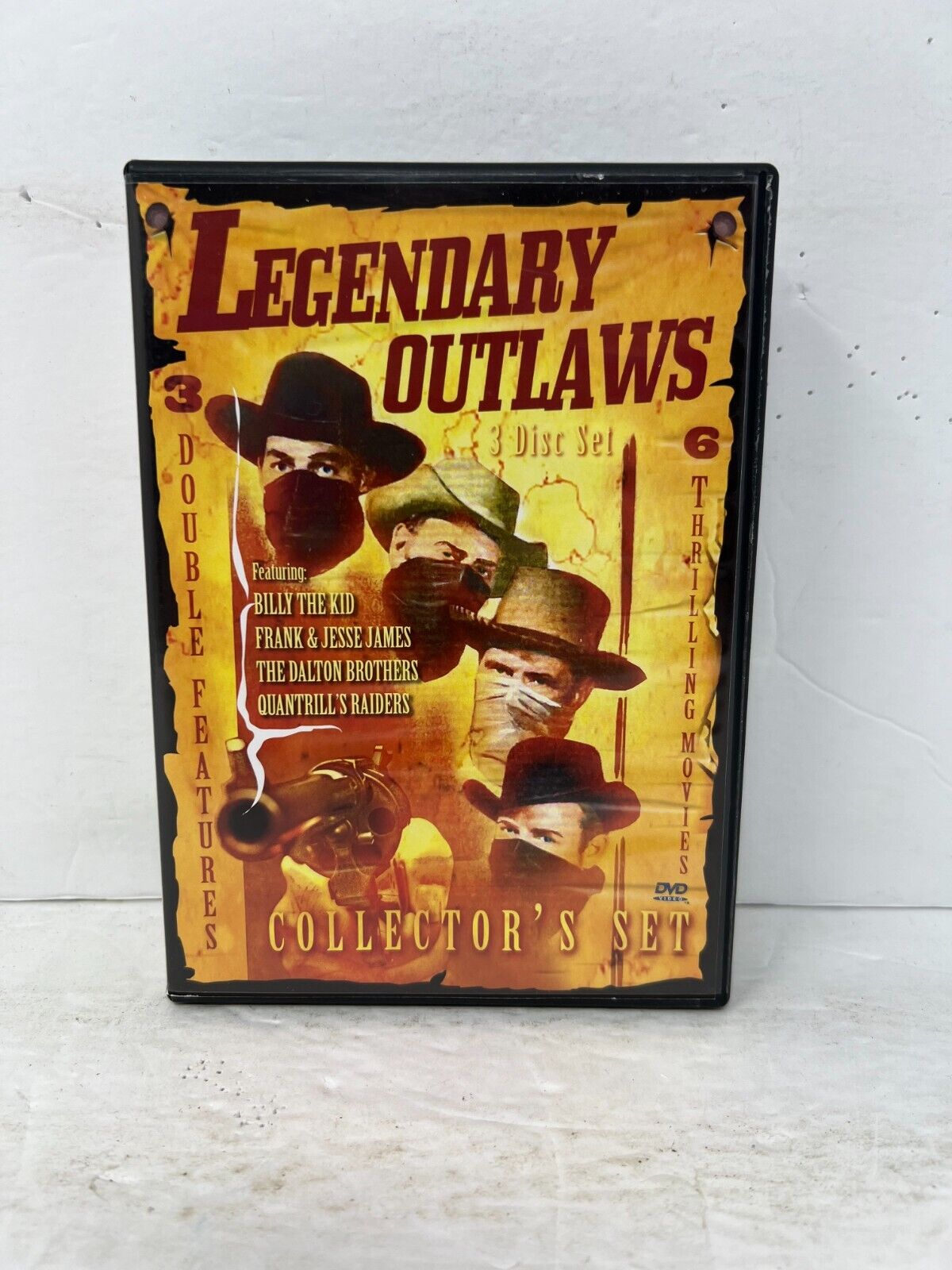 Legendary Outlaws Collector's Set (DVD) Western Boxset Good Condition!!!