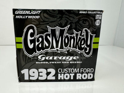 Greenlight Hollywood Gas Monkey Garage 1932 Custom Ford Hot Rod 1:18 Diecast