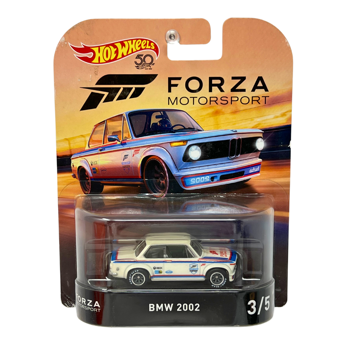 Hot Wheels Retro Entertainment Forza Motorsport BMW 2002 1:64 Diecast