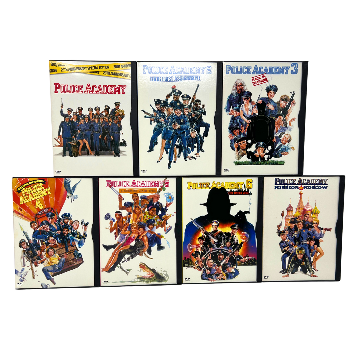 Police Academy Complete Collection 1-7 (DVD) Comedy Good Condition!!!