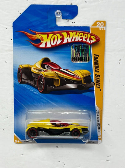 Hot Wheels 2010 New Models Formula Street 1:64 Diecast Factory Sealed