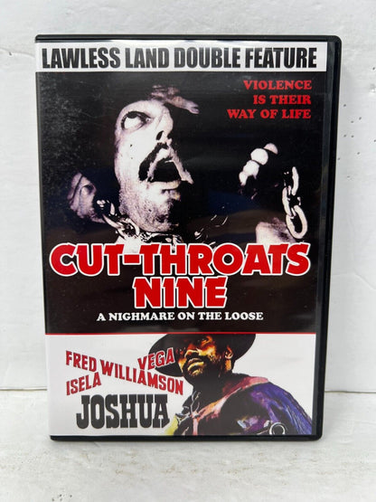 Cut-Throats Nine / Joshua (DVD) Western Good Condition!!!