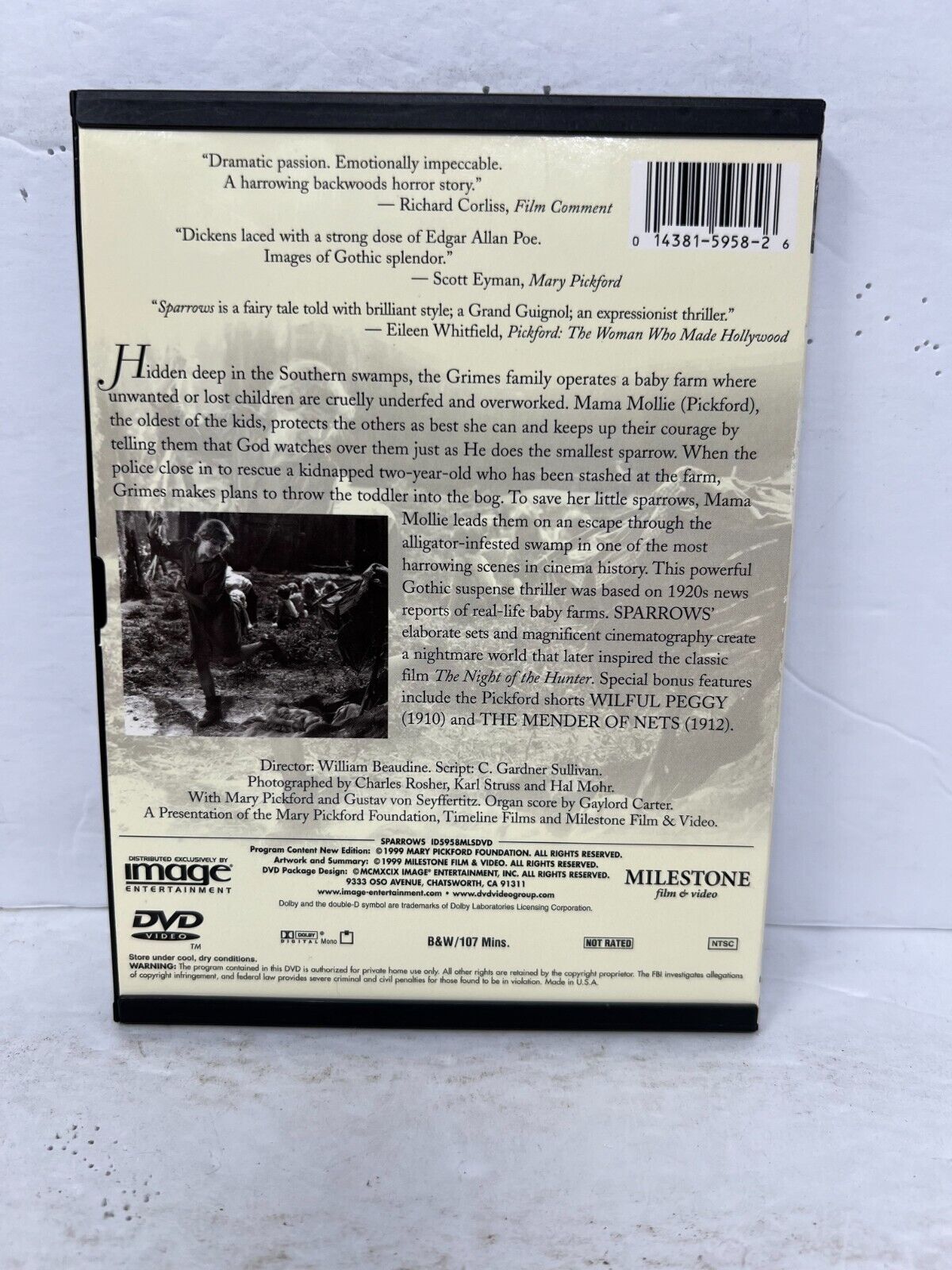 Sparrows (DVD) Drama Good Condition!!!