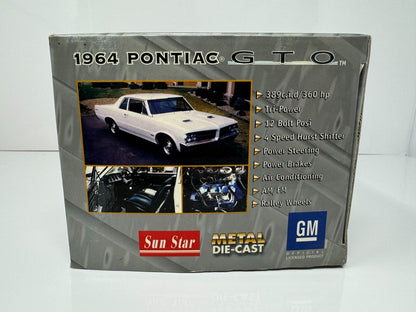 Sun Star 1964 Pontiac GTO 1:18 Diecast