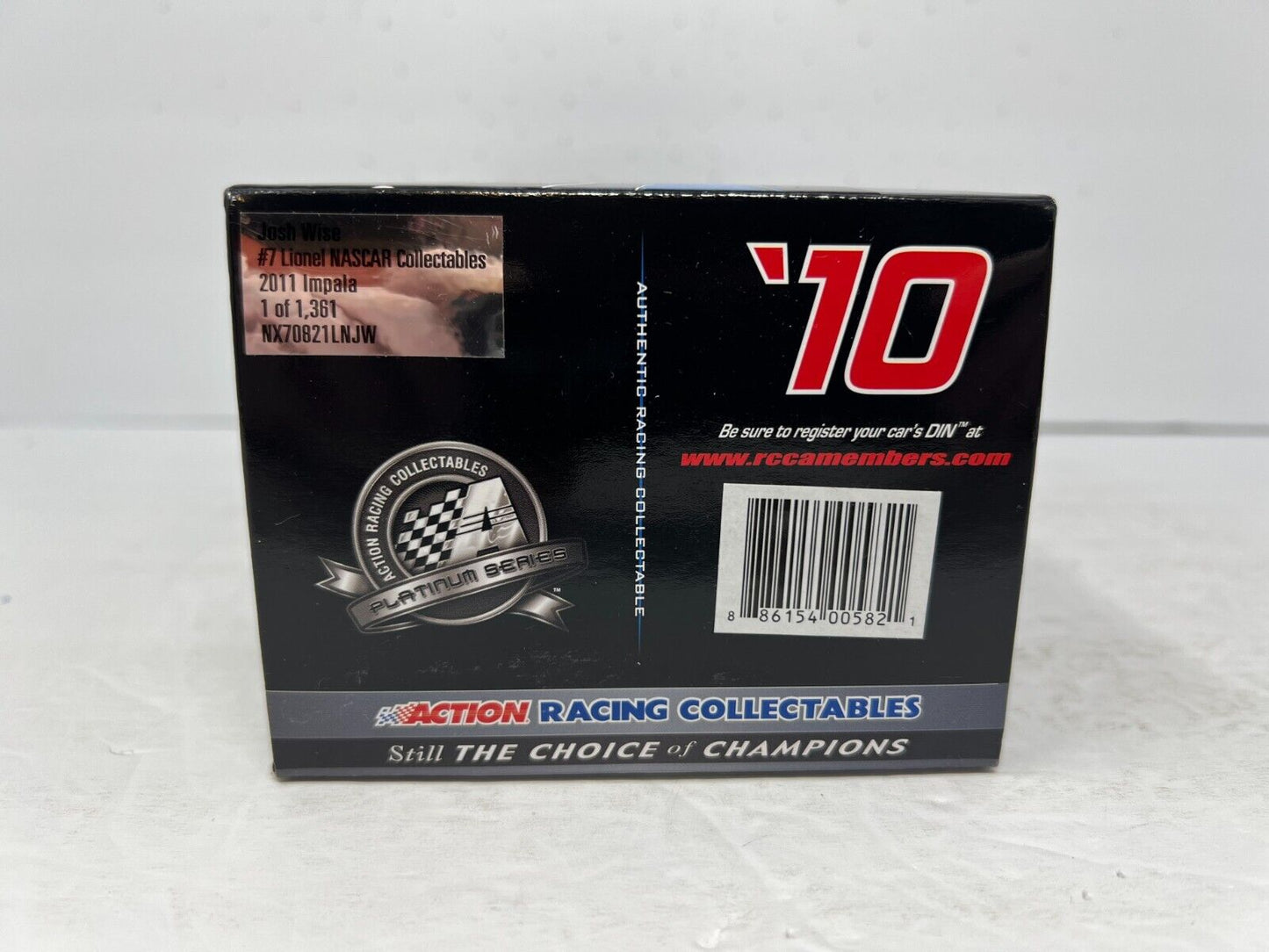 Lionel Racing Nascar #7 Josh Wise Lionel Nascar Collectibles Impala 1:24 Diecast